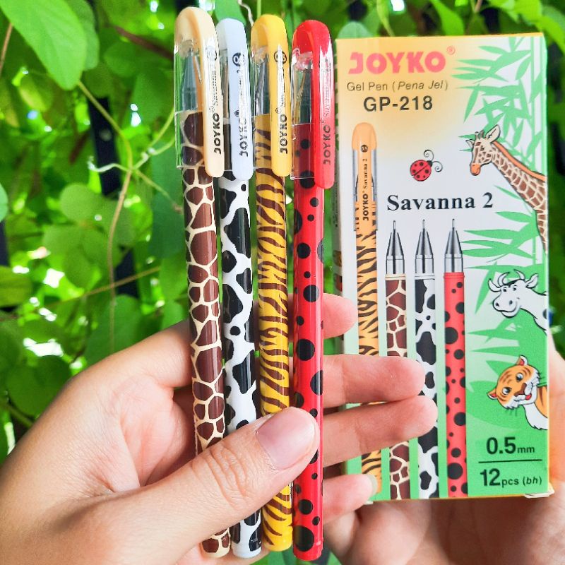 

Bolpoin Gel JOYKO Savanna 2 Termurah (1pack)