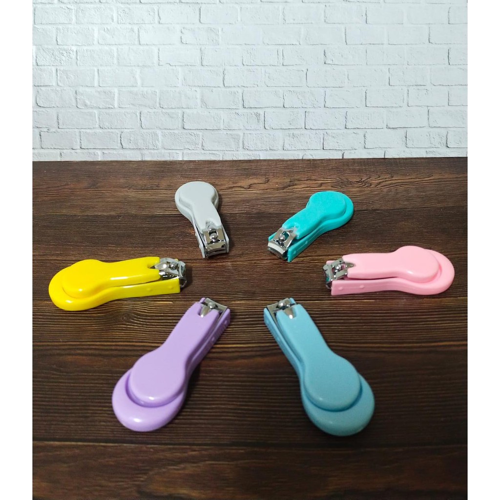 Gunting Kuku Bayi Design Sangat Imut Aman dan Safety 02 / Baby Nail Clipper Import