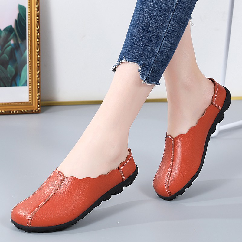 FOKU Sepatu Flat Wanita Nyaman Flatshoes Terbaru