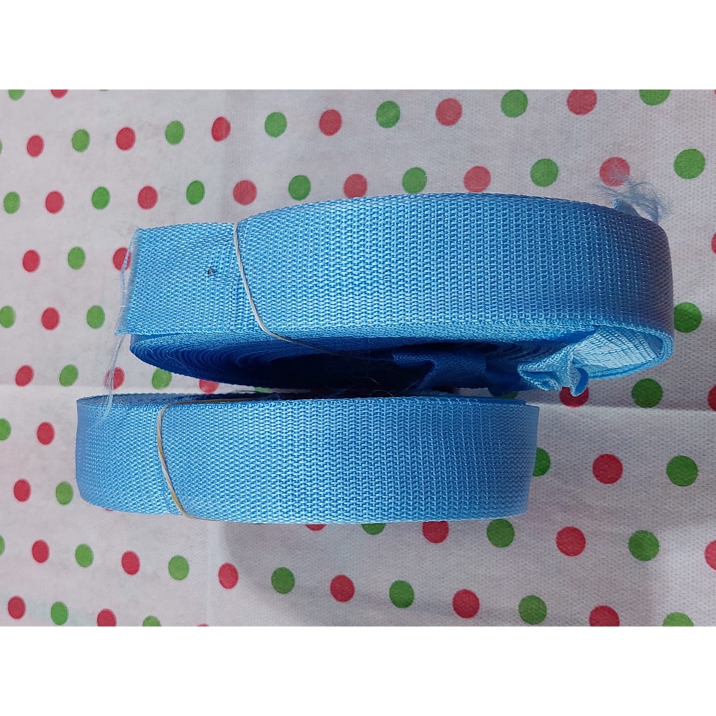 Bisban Warna Biru Muda 3,8cm x 25 Yard Tali Bisban
