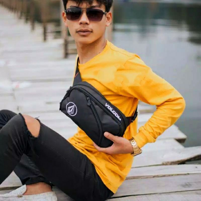 waist bag volcom/tas pinggang Volcom(Premium) tas Volcom
