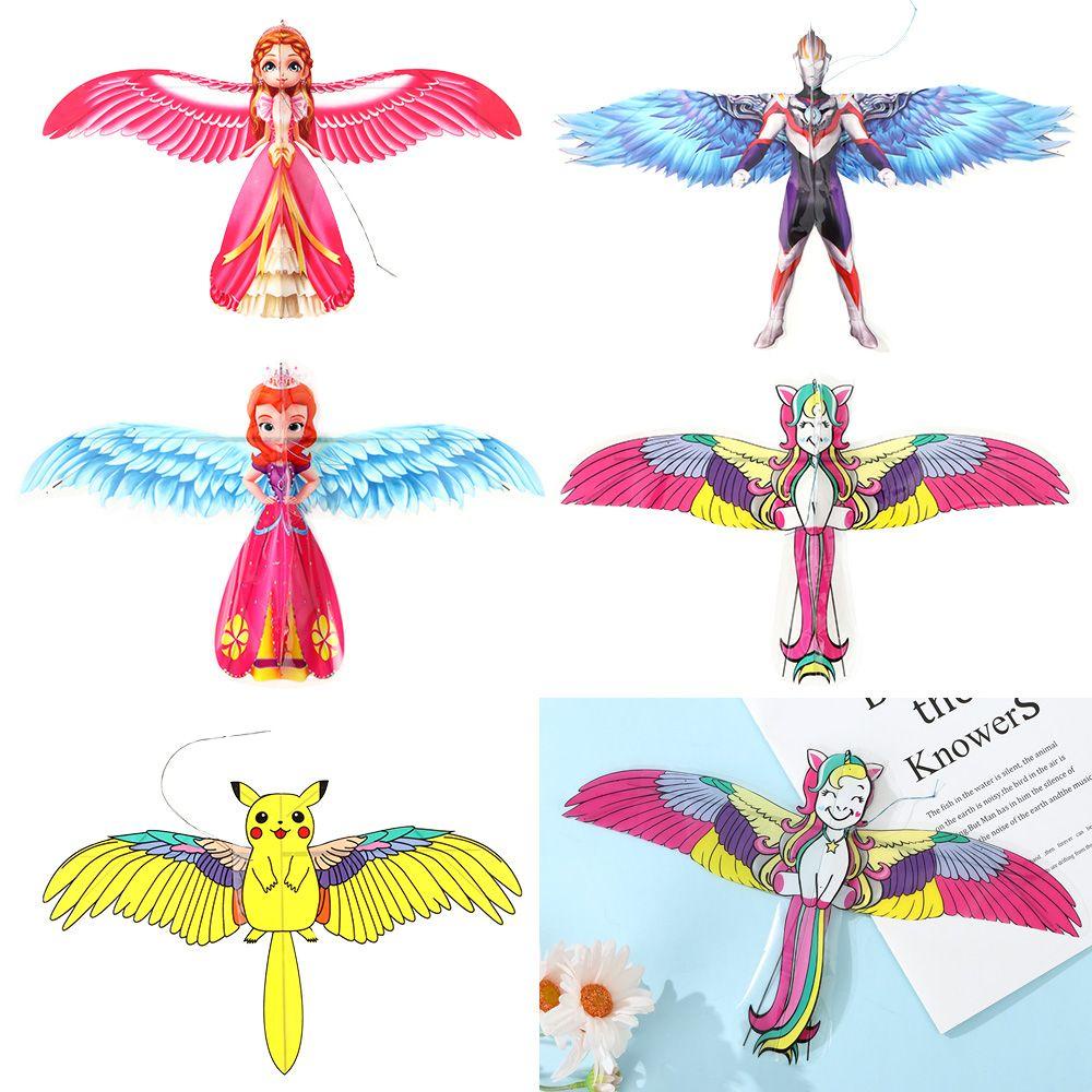 Suyo Layangan Olahraga Luar Ruangan Elang Datar Anak Hadiah Mainan Dynamic Kite