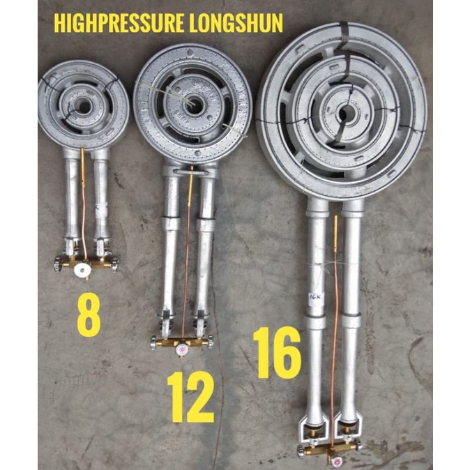 Kompor gas tungku LPG High Low pressure tatakan regulator selang semawar burner tabung KOMPOR LISTRIK