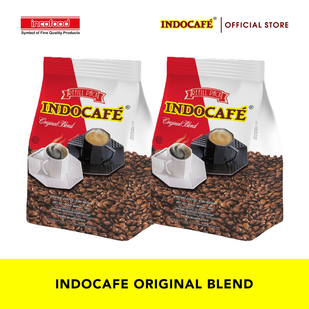 Indocafe Original Blend Refill Pack (180g)