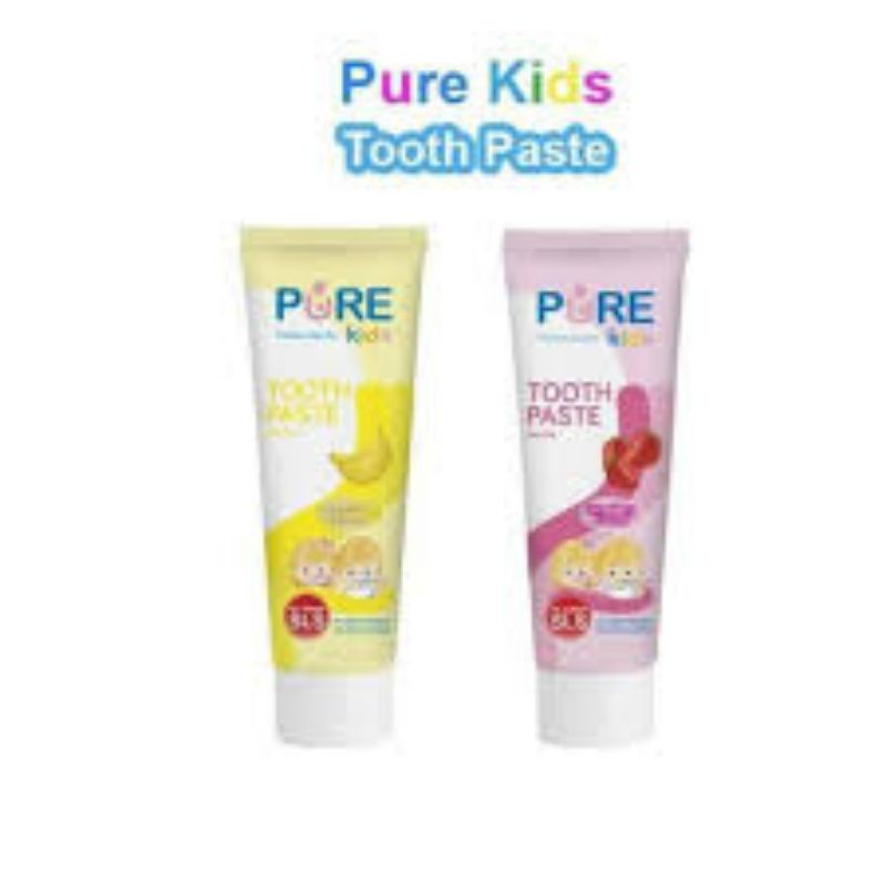 Pure Kids Tooth Paste / Pasta Gigi Pure Baby / Pasta Gigi Anak Pure Bb / Pasta Gigi Bayi