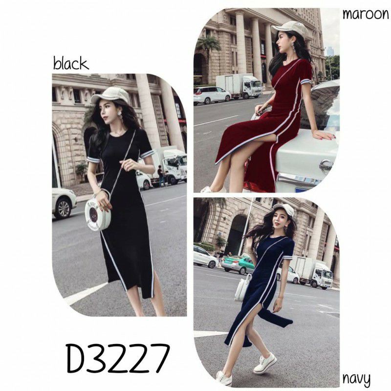Dress cewek panjang import / dress panjang / dress murah