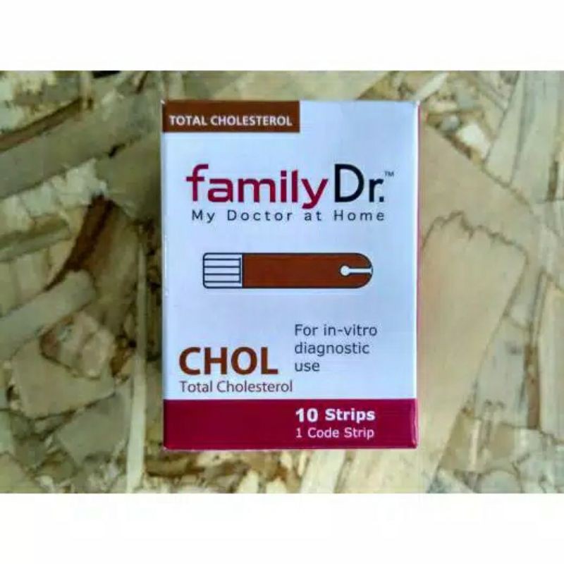 FAMILY DR STRIP CHOLESTEROL STIK ISI ULANG KOLESTEROL