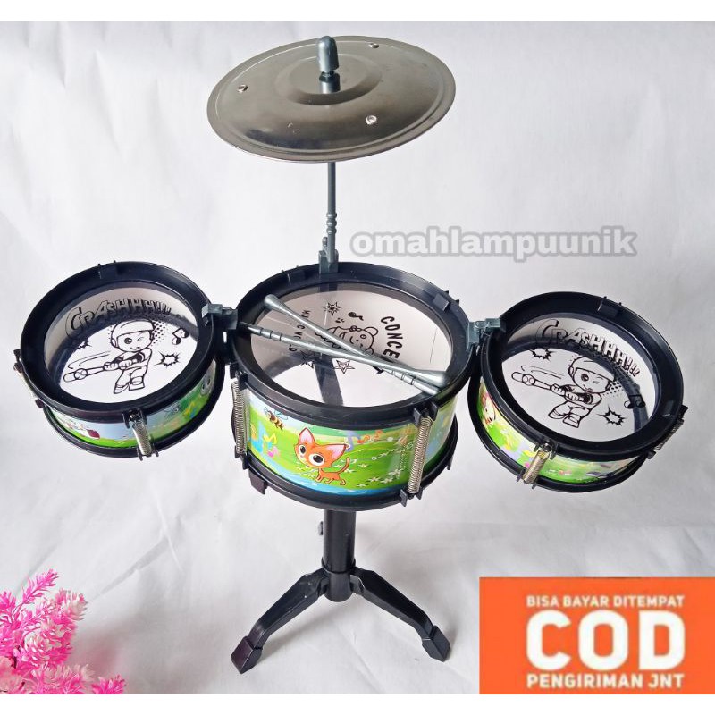 Mainan Anak Drum Set Mini/ Drum Jazz mini/ Drum Set Anak