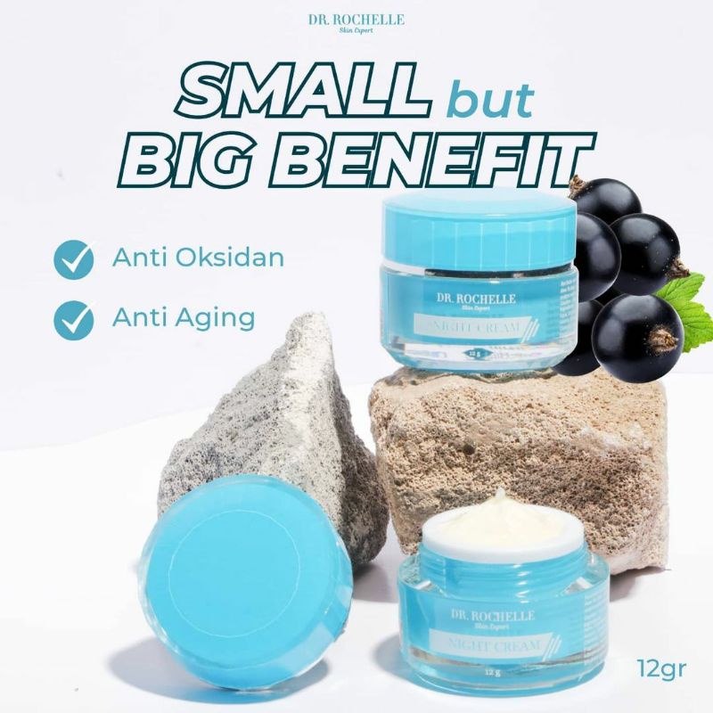 DrRochelle Skincare Anti Aging Cream Night 12gr