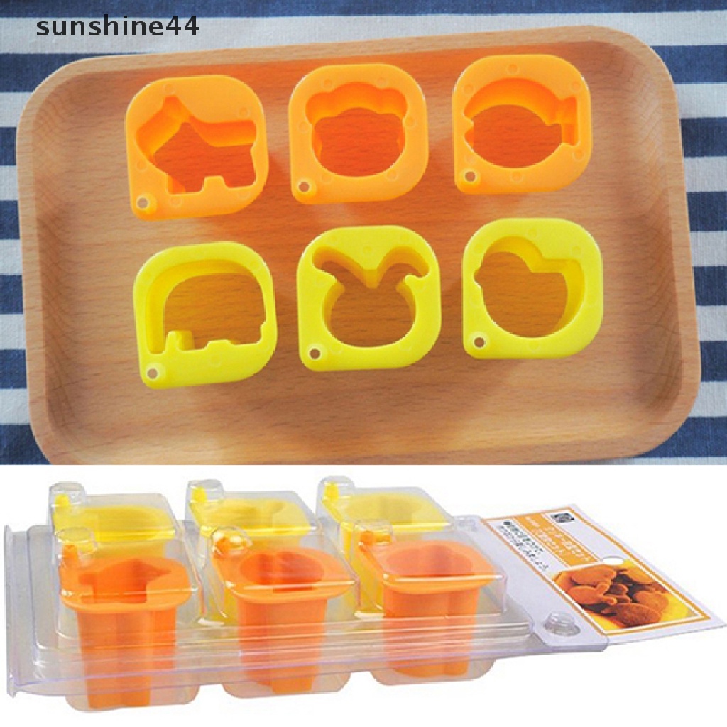 Sunshine Cetakan Kue / Biskuit / Roti / Sandwich Bentuk Kartun Hewan