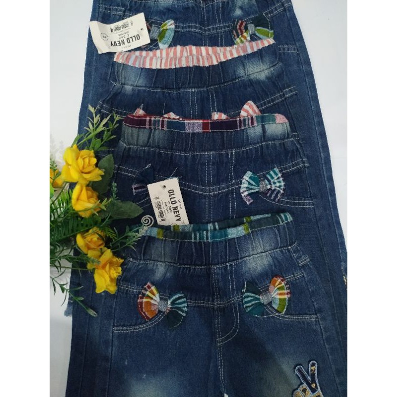 CELANA JEANS RENDA LEVIS ANAK CEWEK PANJANG OLD NAVY