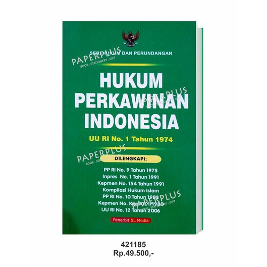 

Undang-undang Hukum Perkawinan Indonesia BERGARANSI