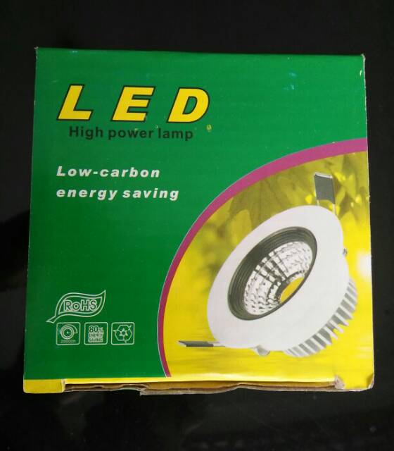 Lampu Downlight LED 3 Watt (3 mata) Ceiling Light