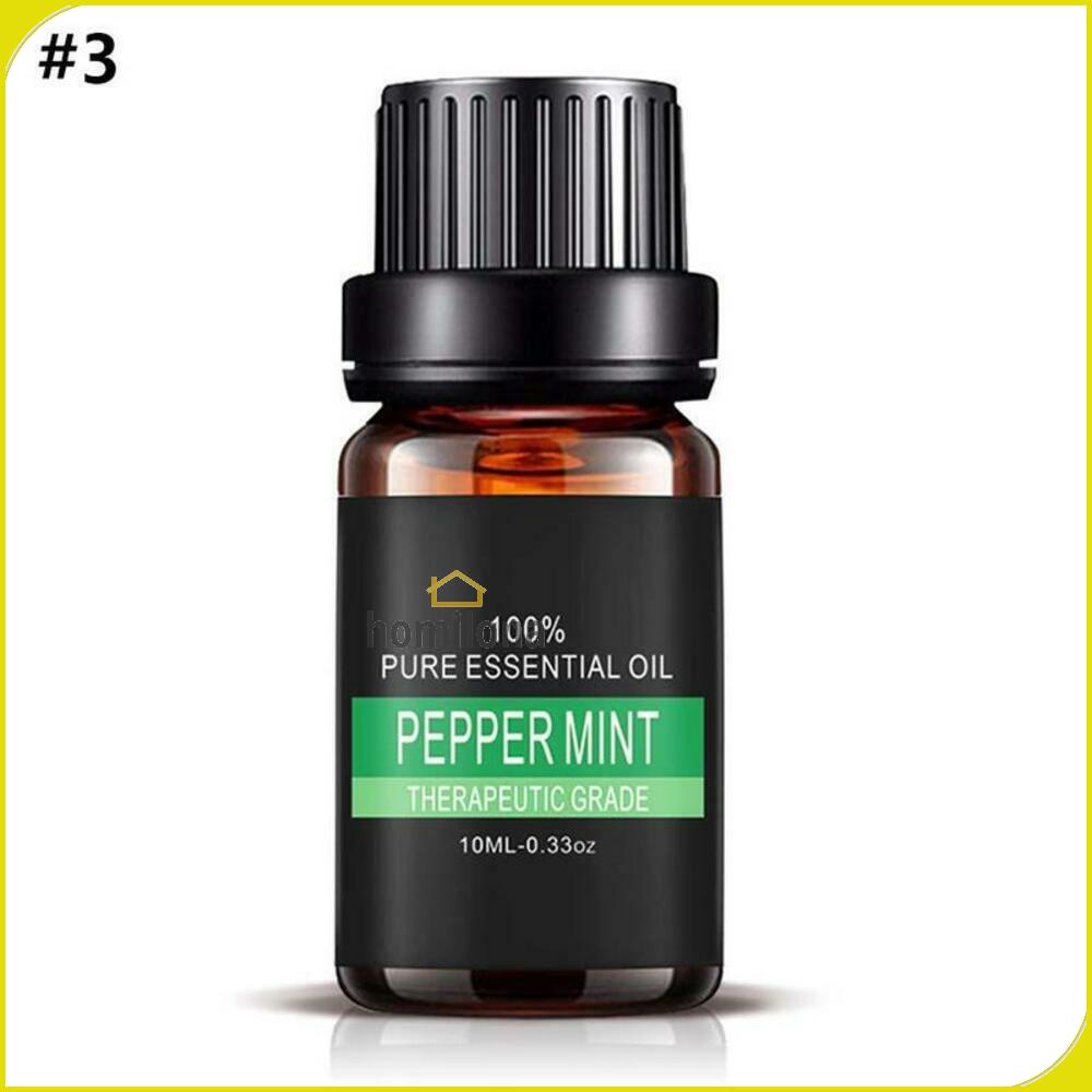 Pure Essential Oil Aromatherapy Diffuser Peppermint 10ml - RtopR ZBY2101 / Minyak Aromaterapi Essensial Murni Humidifier Pengharum Pewangi Ruangan