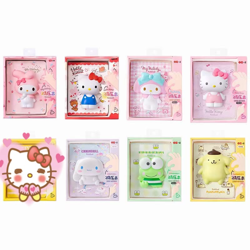 

diary squishy melody keroppi pompurin