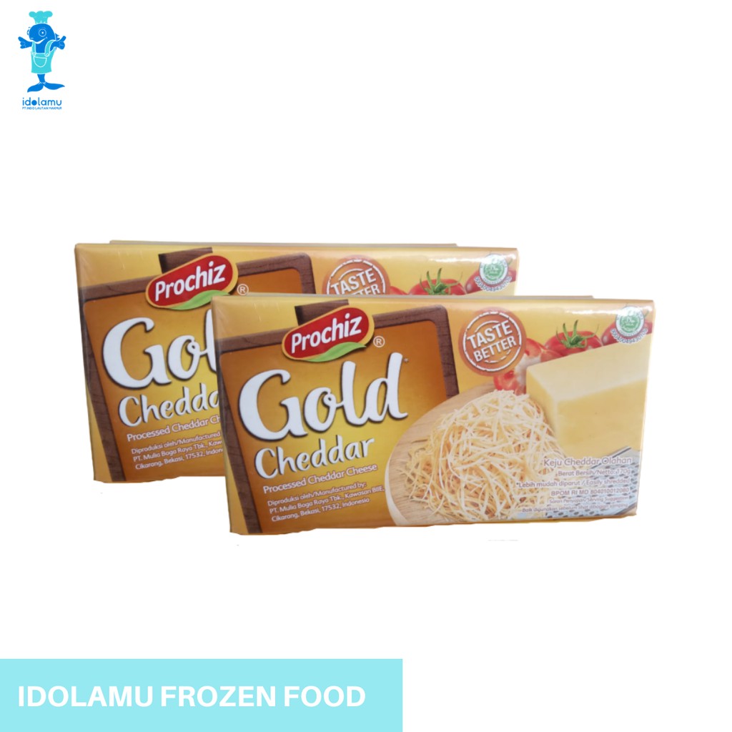 

Prochiz Keju Gold Cheddar (170gr)