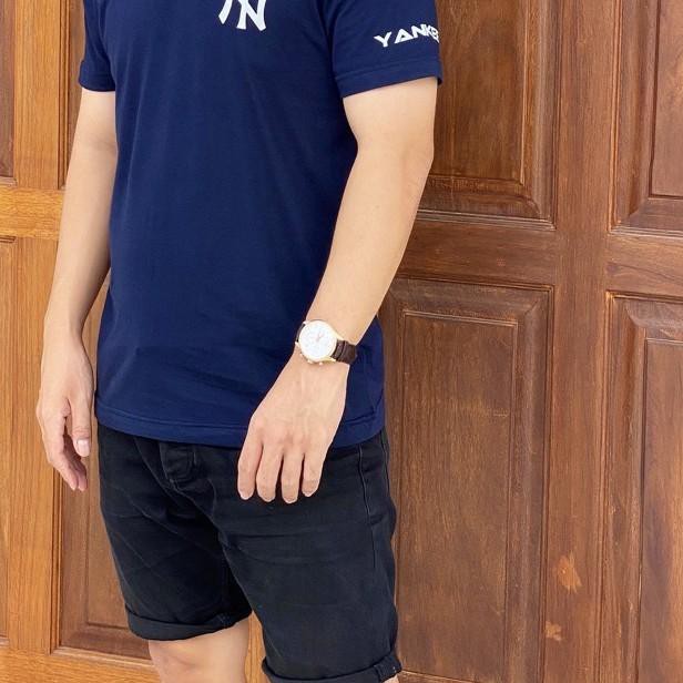 ✰ Kaos Pria MLB 3D Print Logo Tees (5 Colours) ✱