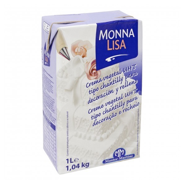 

Krim- Uht Monalisa Non Diary Whipping Cream 1 Liter -Krim.