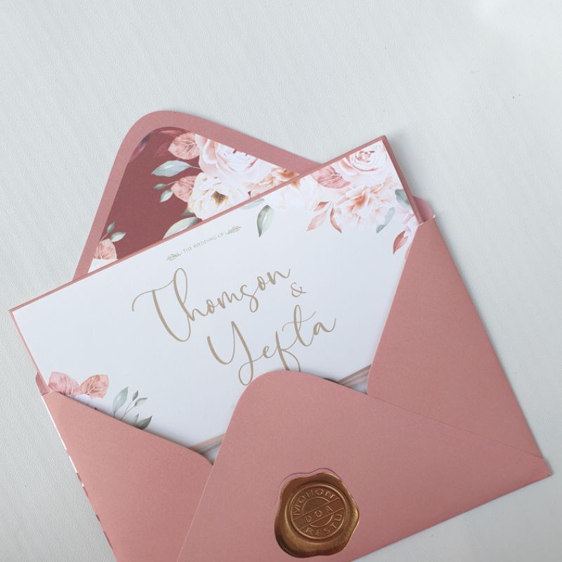 

undangan singleboard amplop