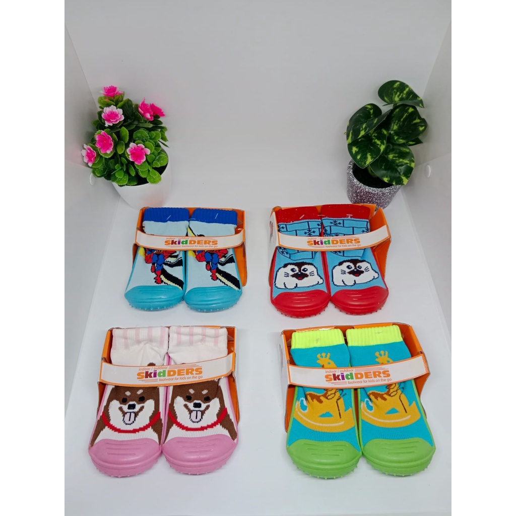 Skidders Sepatu Prewalker Shoes Sepatu Bayi Alas Karet Skidder lucuu