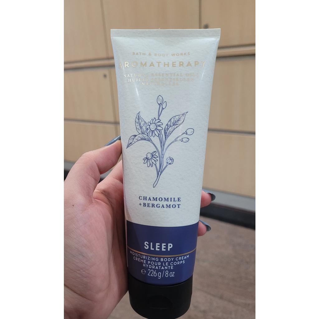 BBW Bath and Body Works Sleep Bergamot & Chamomile Body Cream