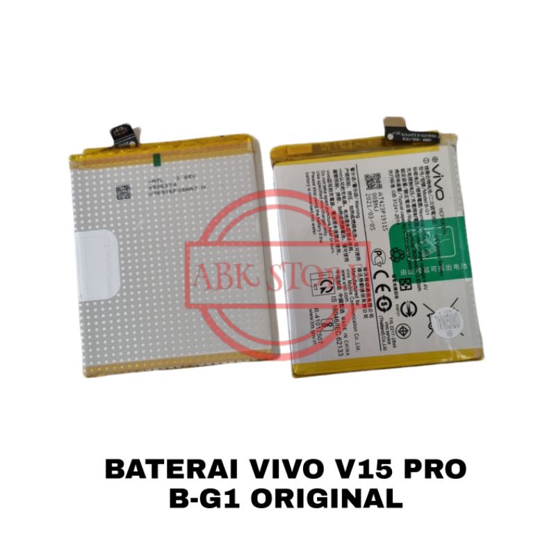 BATRE BATERAI BATTERY VIVO V15 PRO B-G1 ORIGINAL