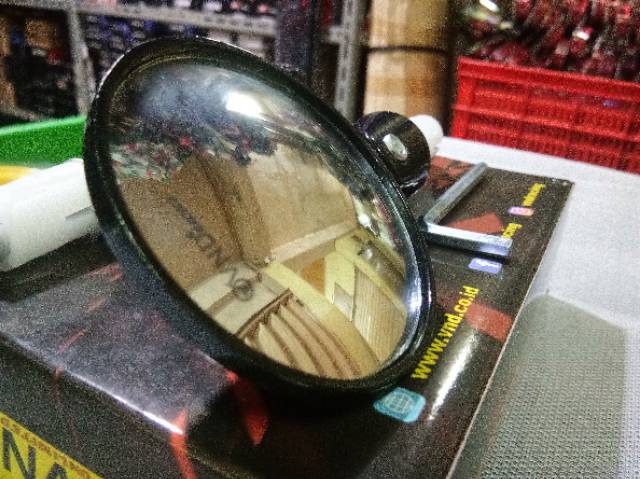 Spion Jalu Stang Lipat Bar End Kaca Cembung Motor Vespa Nmax Aerox Xmax Vario Mio Beat Pcx ScoopyDLL