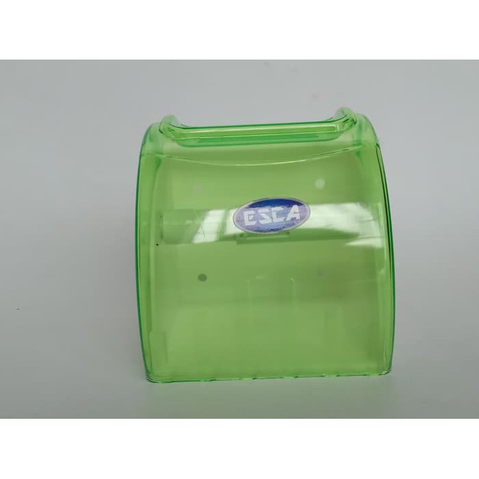 Tempat Tissue Roll Hijau - Tissu Dispenser Roll - Tempat Tisu Toilet - Hijau muda