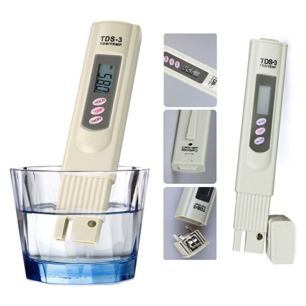 Mediatech TDS Meter - alat ukur air / hidroponik  TDS-3  -  B1900130