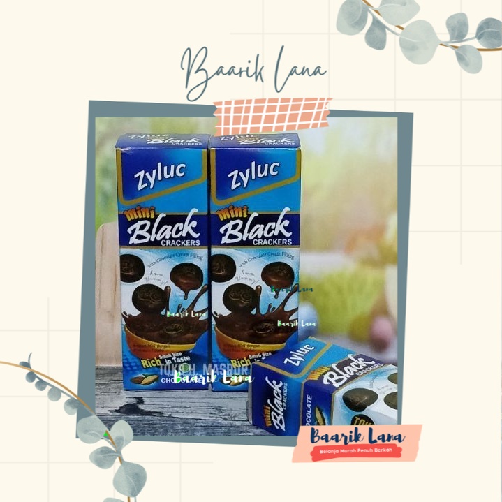 

Snack Jajan Zyluc Mini Black Crackers 45gr