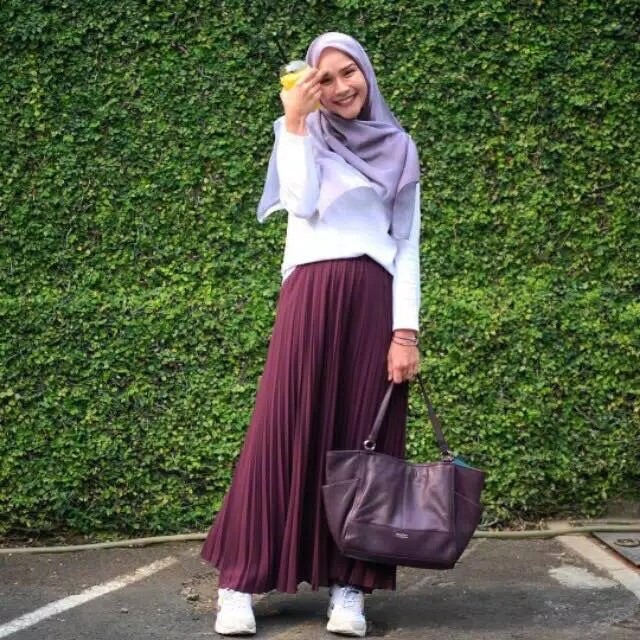 [PROMO] Rok Plisket - Rok Bahan Terbaik Premium PRISKET PLEATED / R.7 - 095-5007