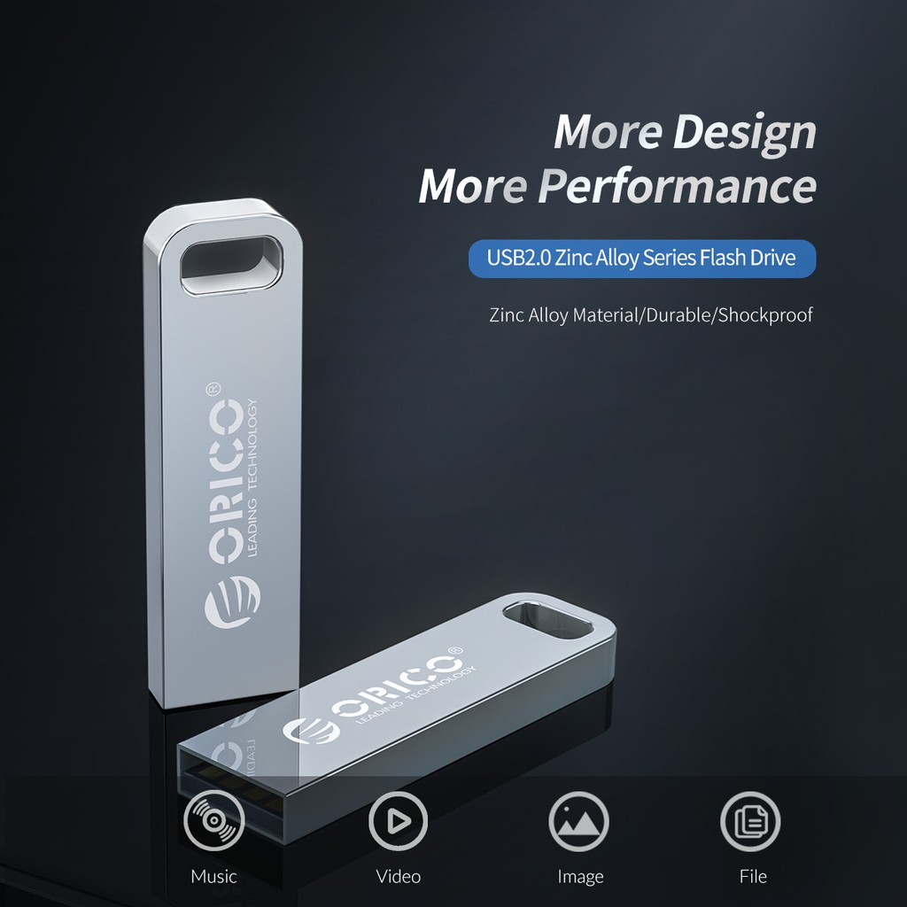 Flashdisk orico 64gb usb2.0 zinc alloy Theoretical speed upa20-64gb - Usb 2.0 Flash Disk Drive