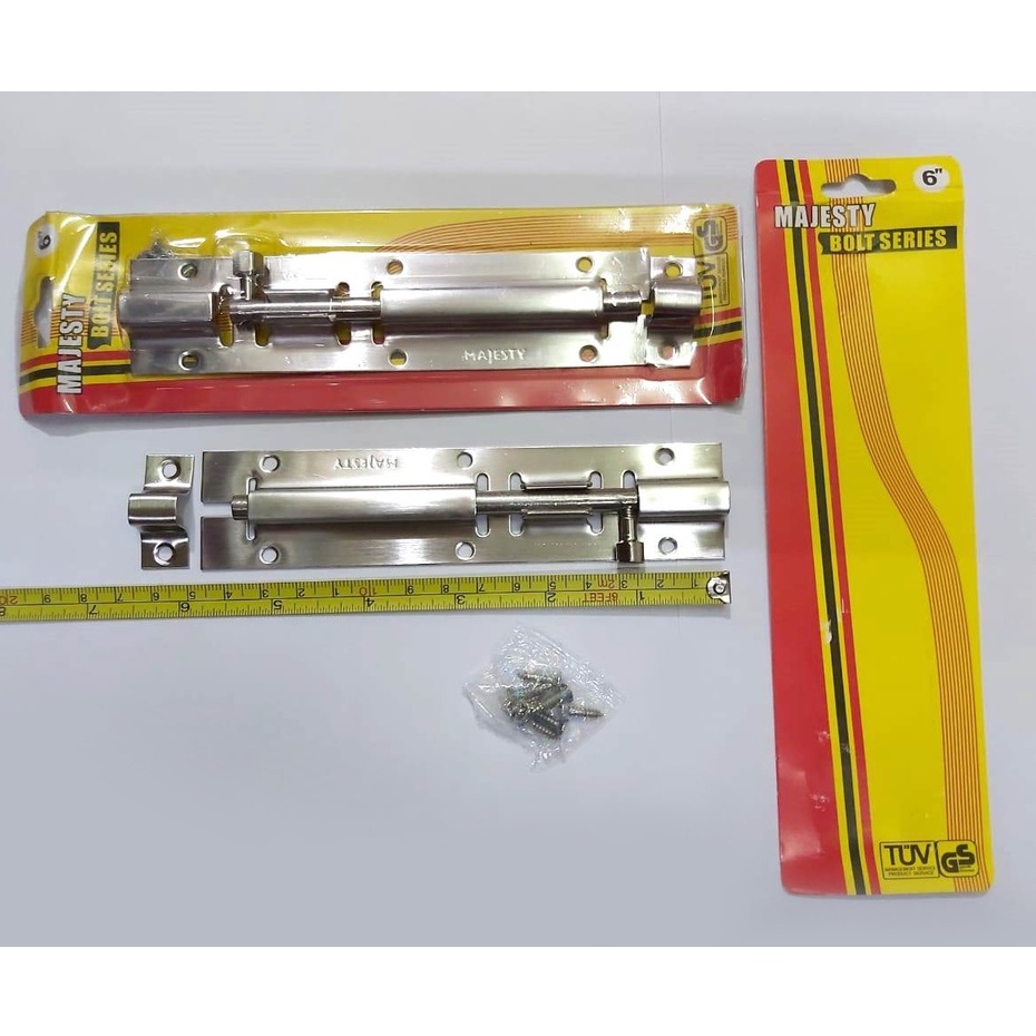 GRENDEL BULAT STAINLESS STEEL/SELOT SLOT/GRENDEL JENDELA SS/ SELOT JENDELA PINTU LEMARI/GEMBOK KUNCI