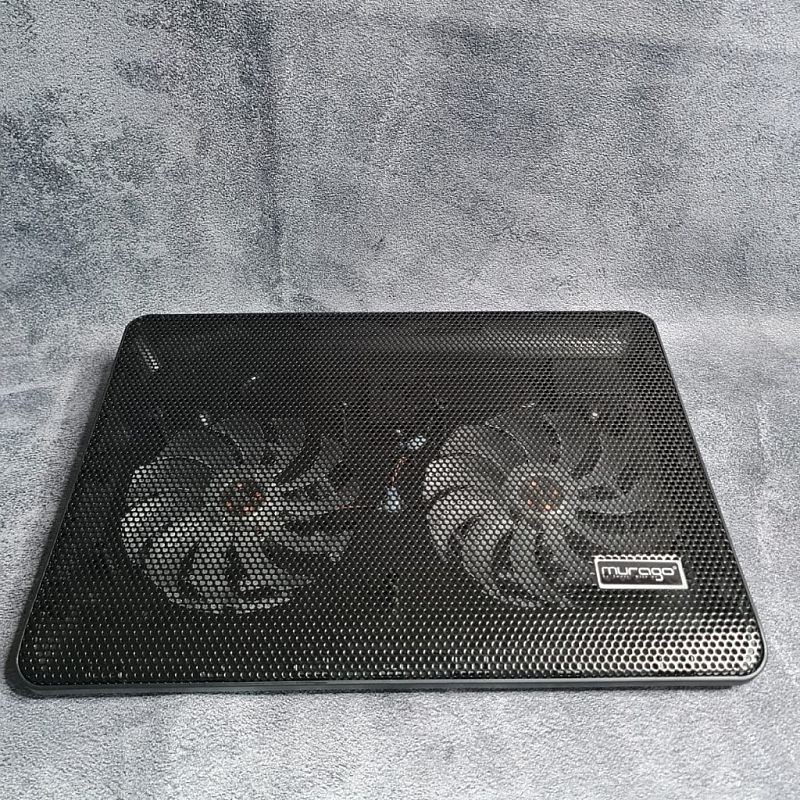 Cooling Pad Murago M8 2 Fan  Fan Notebook  Kipas Pendingin Laptop