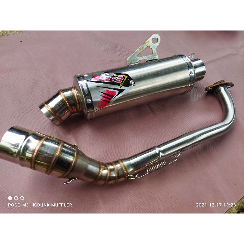 Knalpot racing Best3 Mio sporty