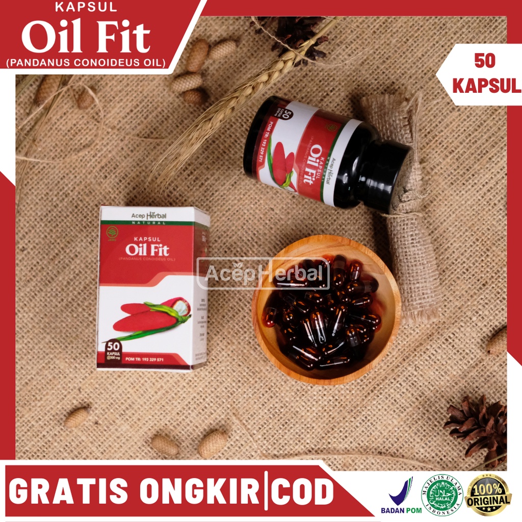 Obat Jantung Berdetak Cepat - Obat Jantung Berdebar Kencang - Jantung Berdebar Debar - Sakit Jantung - Nyeri Dada Sebelah Kiri - Gangguan Irama Jantung - Sesak Nafas - Jantung Lemah Bengkak - Jantung Koroner - Oil Fit Kapsul Buah Merah Papua Original BPOM-7