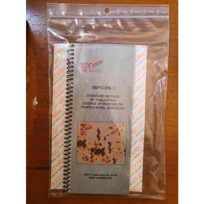 

Elcometer 128 -6 Pictorial Surface Standard SSPC VIS 2 128-6