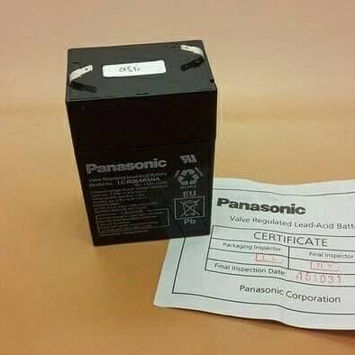 Asli Original Aki Kering Accu Kering 6V 6 V 6Volt 6 Volt Panasonic