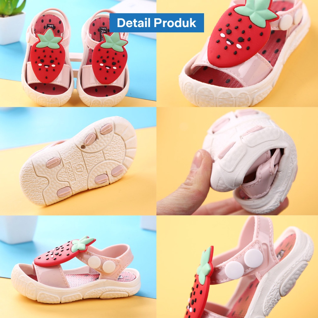 LAPAGO - Sepatu Sandal Anak Laki laki Perempuan Casual Umur 0-2 Thn Type MCU