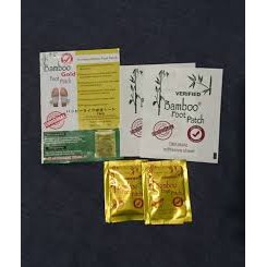 KOYO KAKI BAMBOO GOLD FOOT PATCH koyo detox kaki isi 2 koyo + 2 Plaster Asli Original