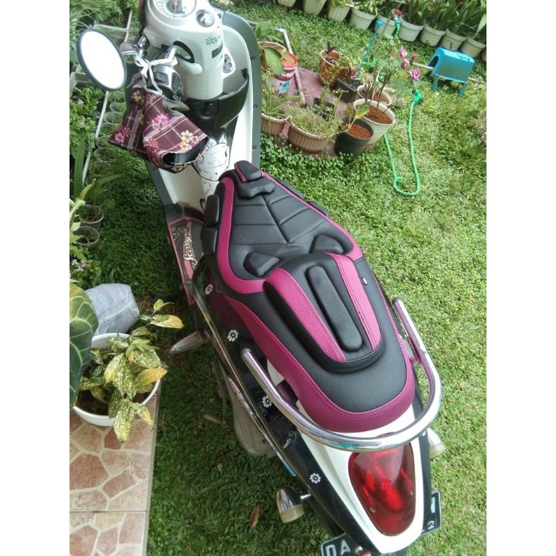 Jok Honda Scoopy-Jok scoopy modifikasi-Jok All new Scoopy variasi