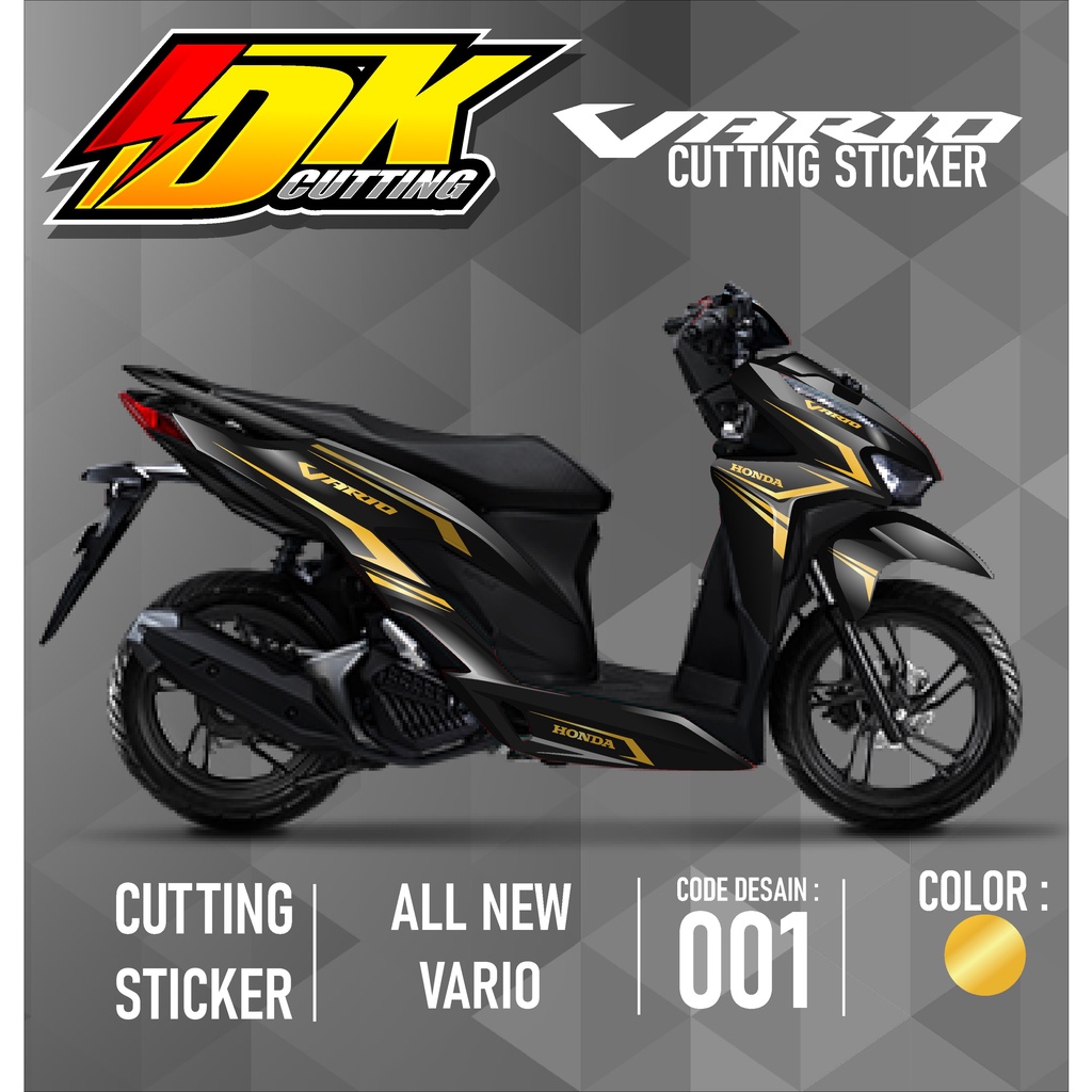 Jual Cutting Sticker Vario 150 & 125 - Aksesoris Motor Stiker Honda ...