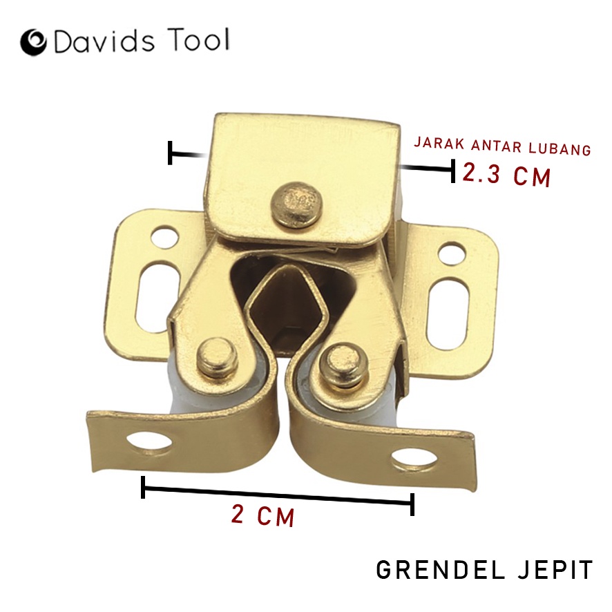 Grendel Jepit Udang Lemari Masa