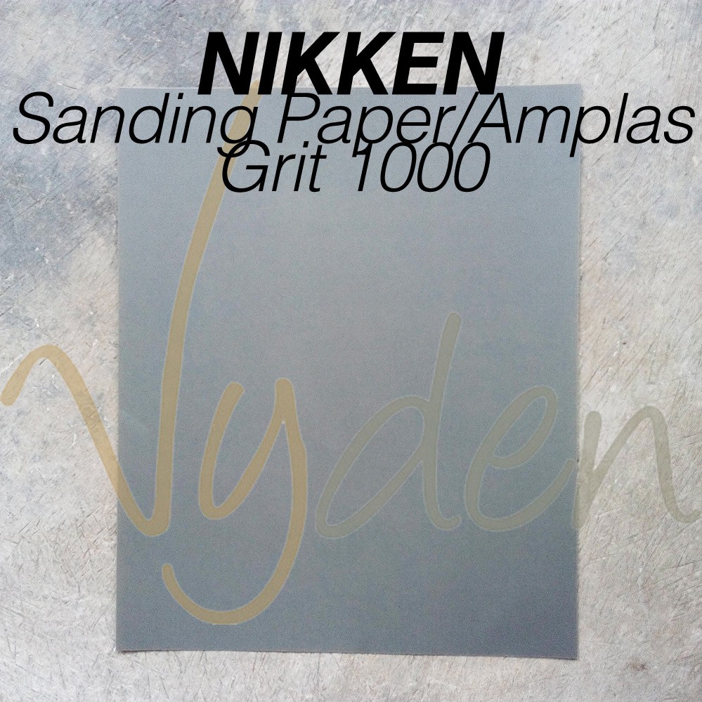 MURAH Amplas Sanding Paper Nikken Grit 1000 Cat Mobil Motor