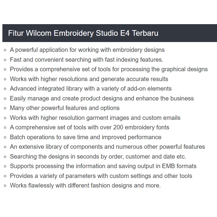 Wilcom Embroidery Studio E4.2 Full Lisensi Lifetime Software Design untuk membuat design bordir otomatis / CorelDRAW 2022 Corel Draw 2021