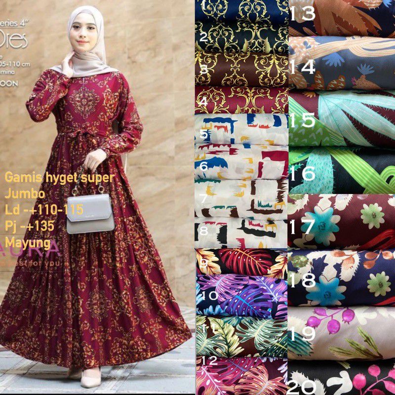 gamis Hyget sultan