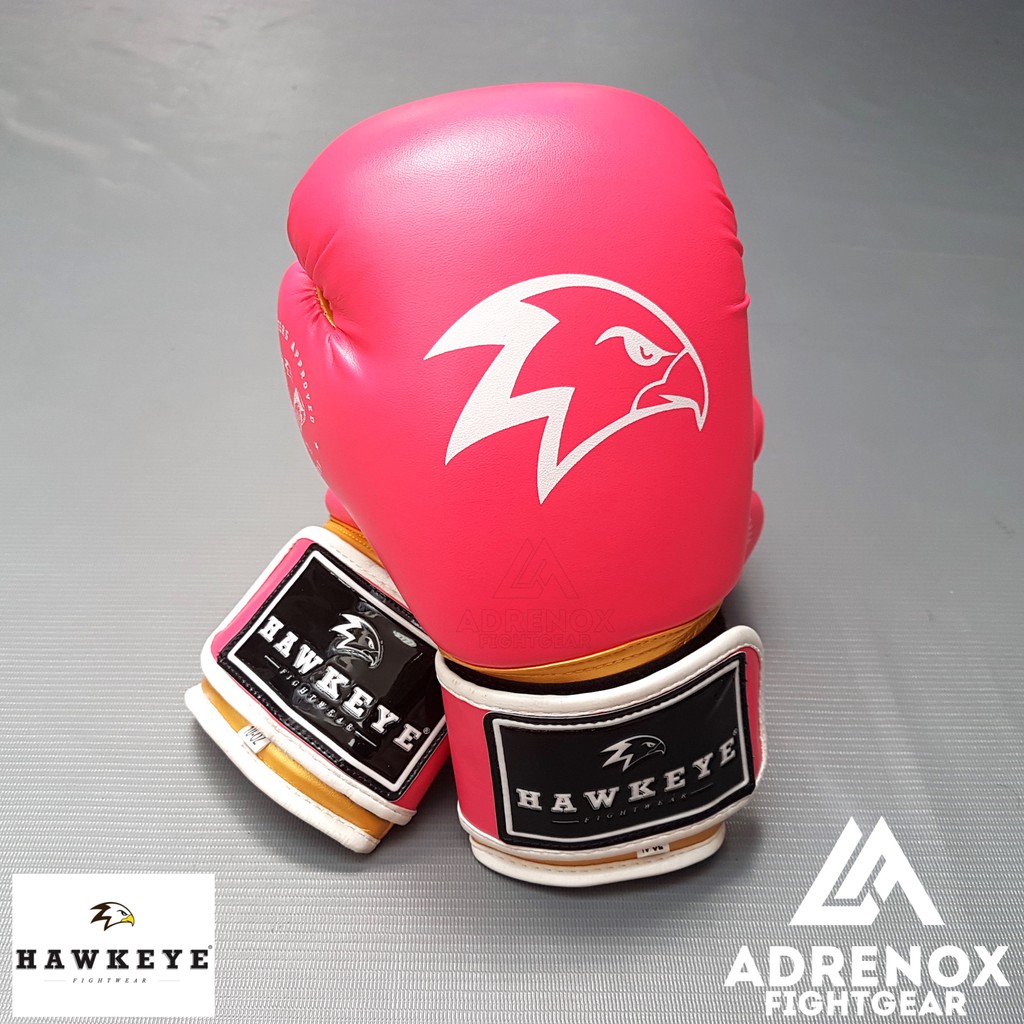 Hawkeye Fightwear Boxing Glove World Wild Rose Gold - Sarung Tinju Pink