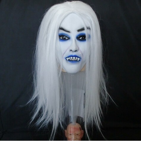 Topeng nenek sihir vampire witch hantu bahan latex