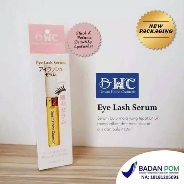 DHC EYELASH TONIC SERUM / DHC SERUM PEMANJANG BULU MATA BPOM