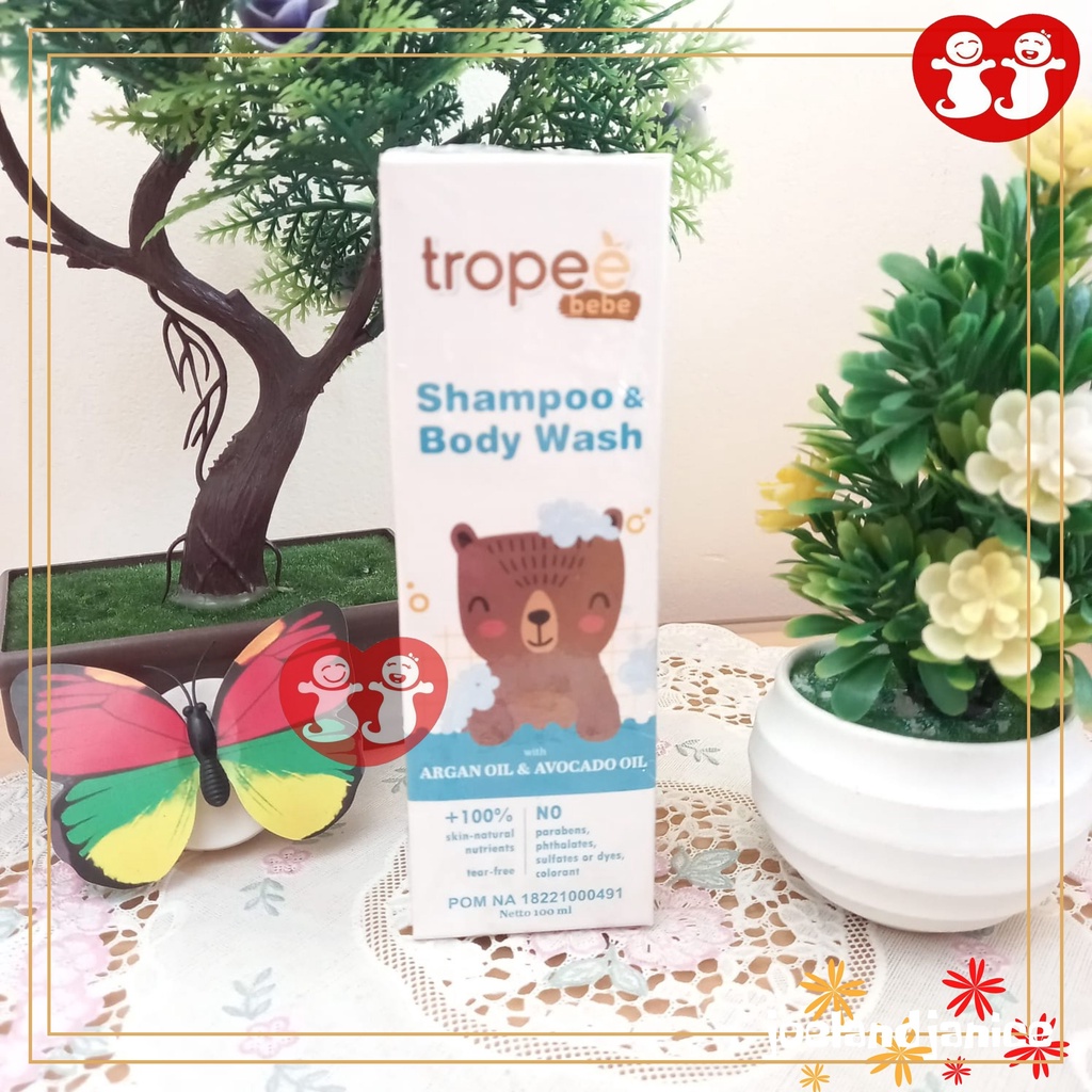 Tropee Bebe 2in1 Shampoo &amp; Body Wash 100ml